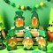 5 Pcs St Patricks Day Table Decorations Wooden Irish Signs St. Patrick's Table Centerpiece Gnomes